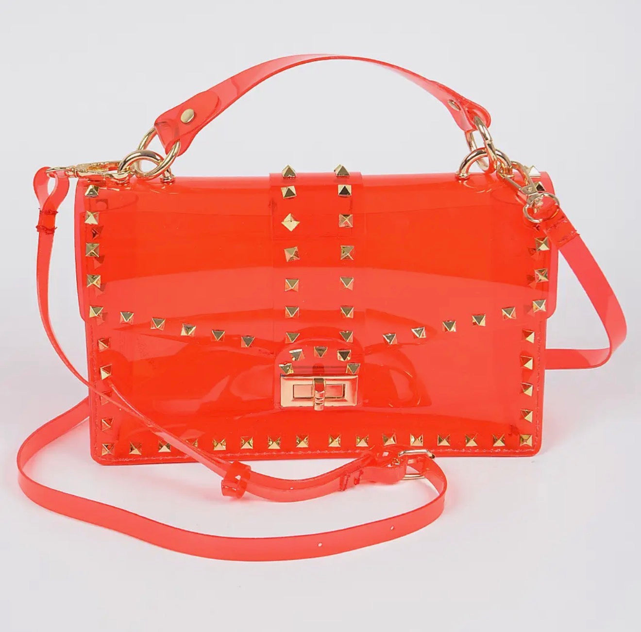 Ivan Jelly Studded Bag