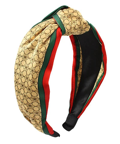 Hali Hexagon & Stripe Headband