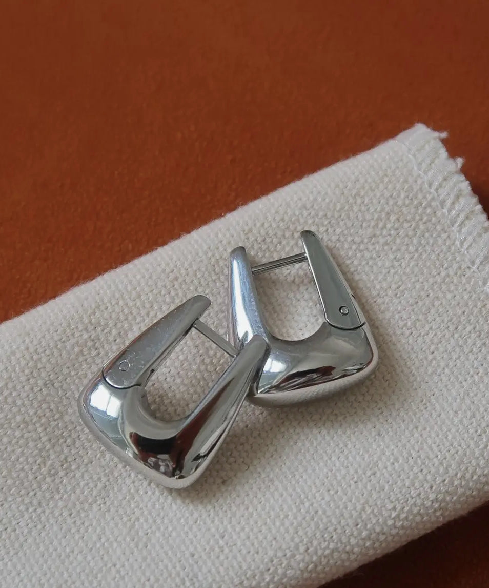 Cadance Geometric Hoop Earrings