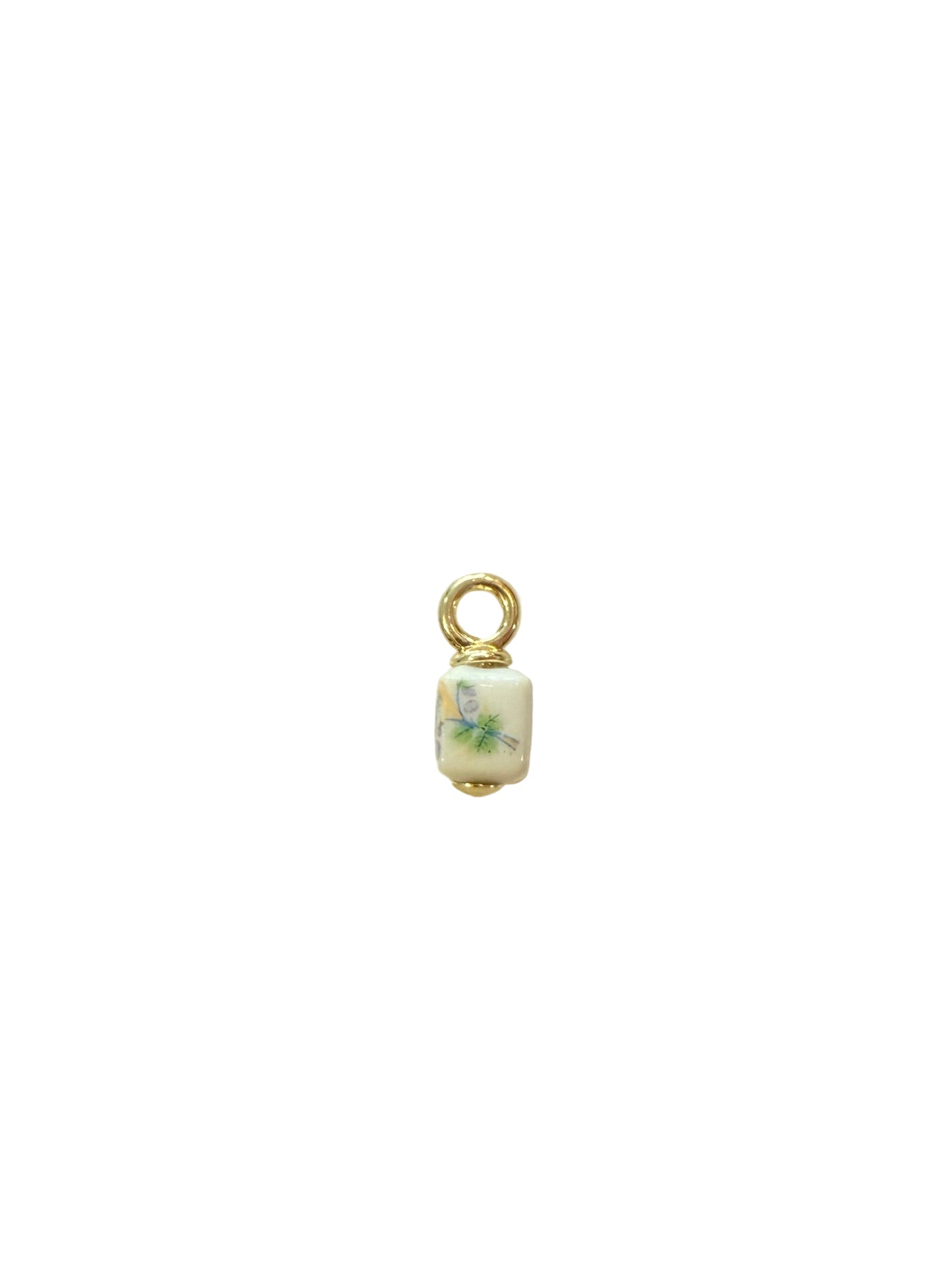 Antique Floral Charm