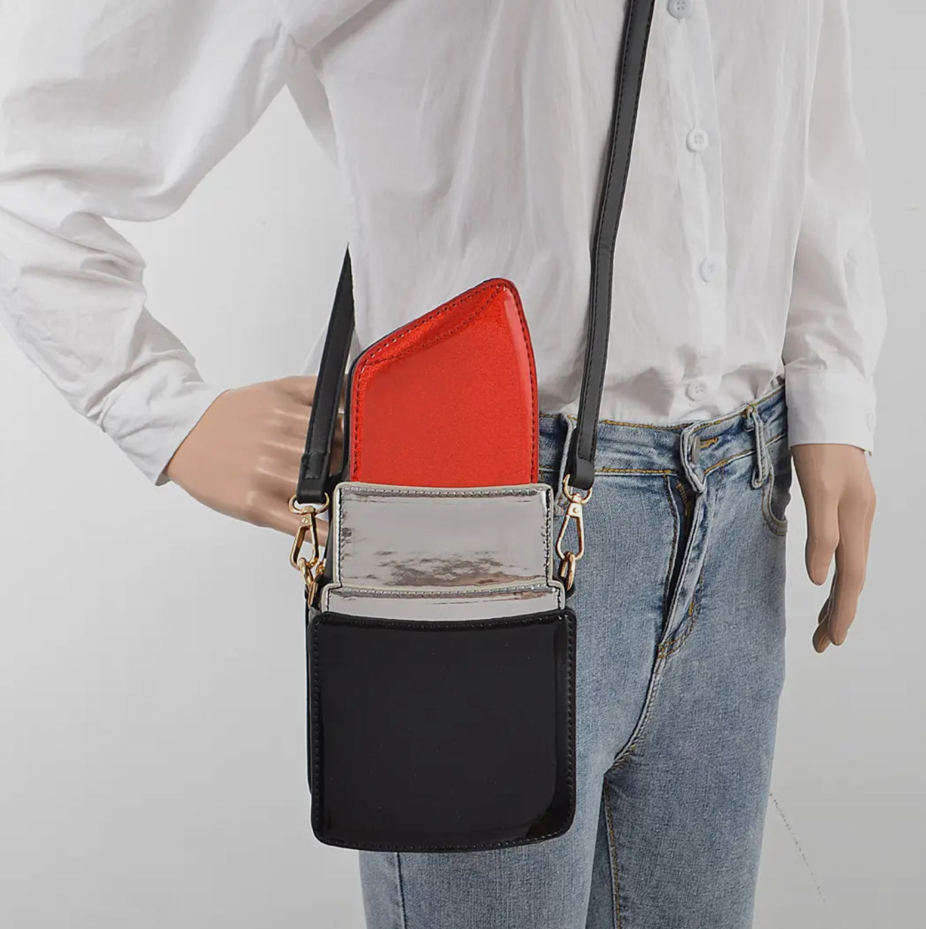 Mia Lipstick Crossbody