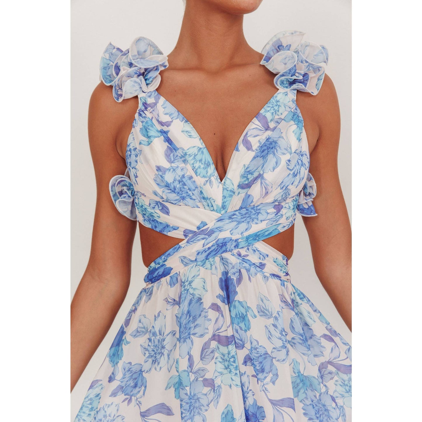 Spring Tea Party Maxi Dress