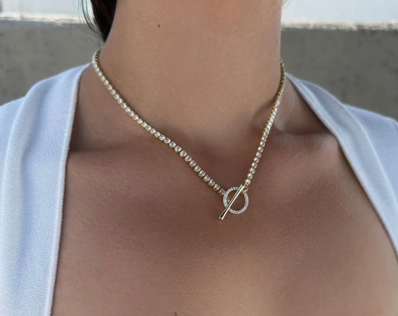 Karmyn Tennis Necklace