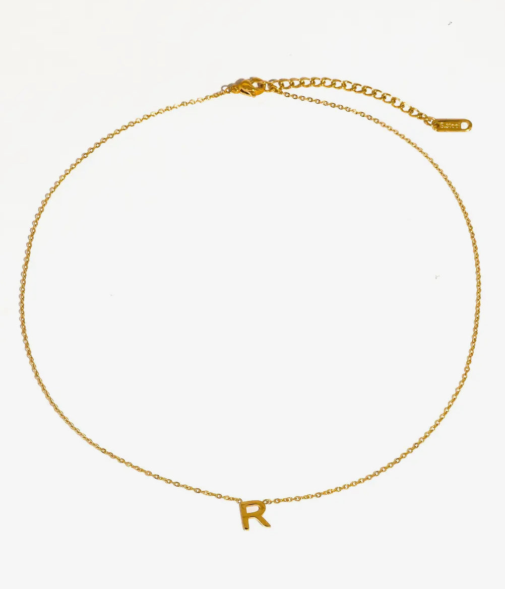 Desir Petite Initial Necklace