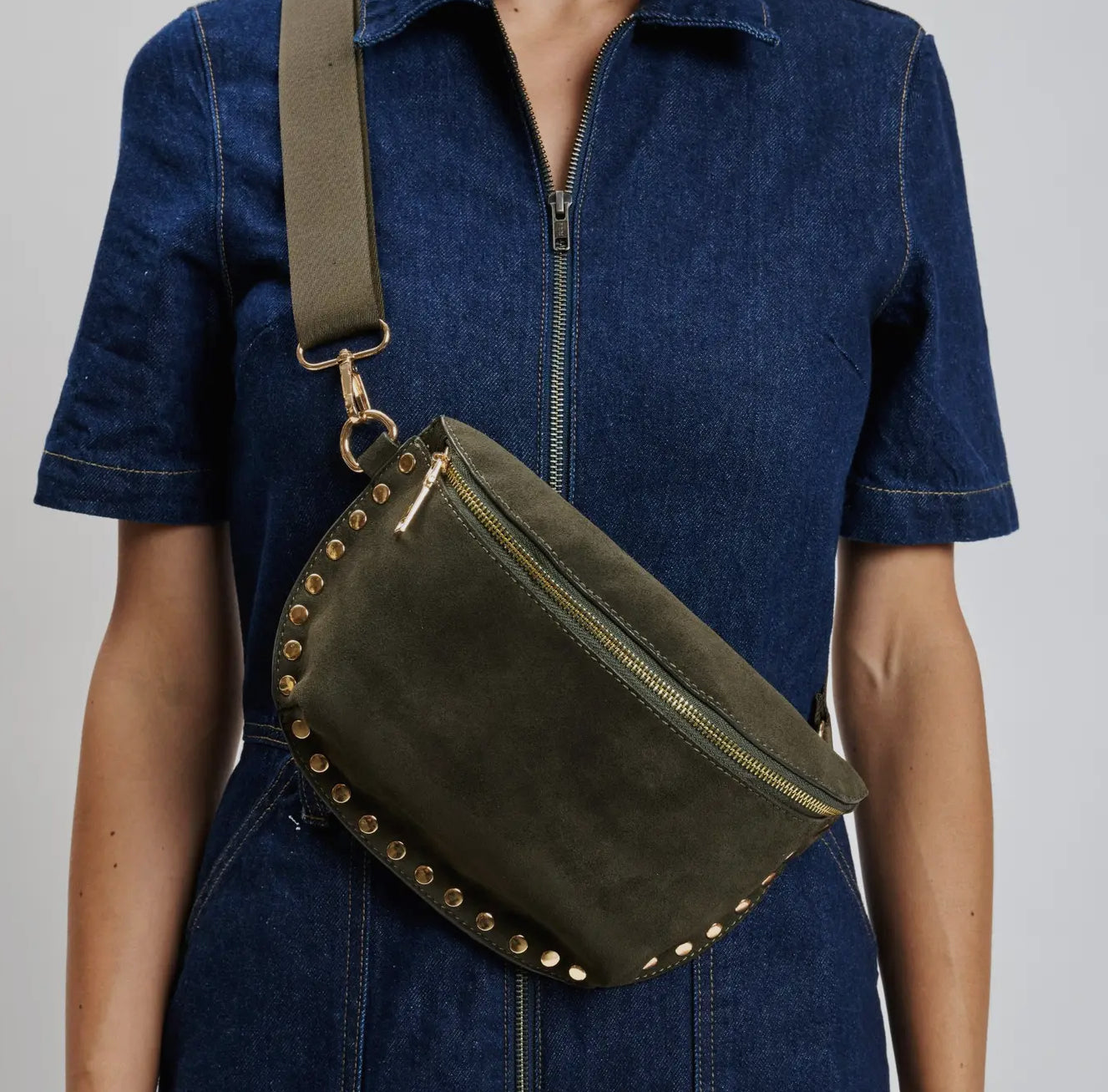 Gizelle Suede Belt Bag