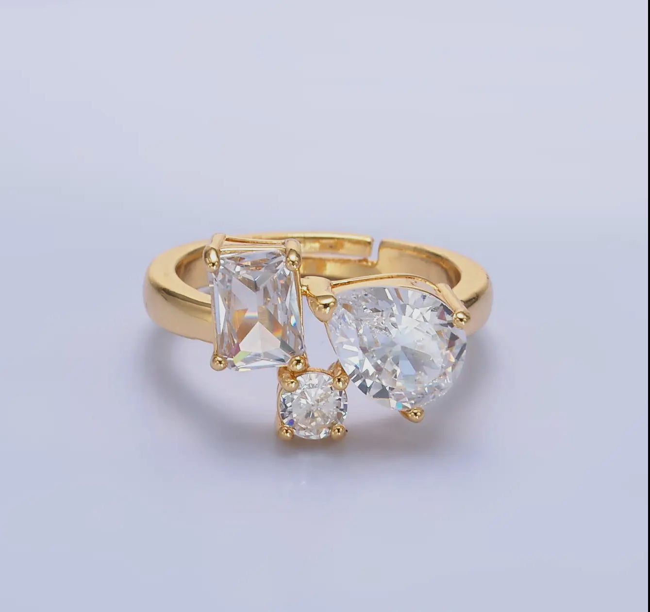 Dainty Stone Ring