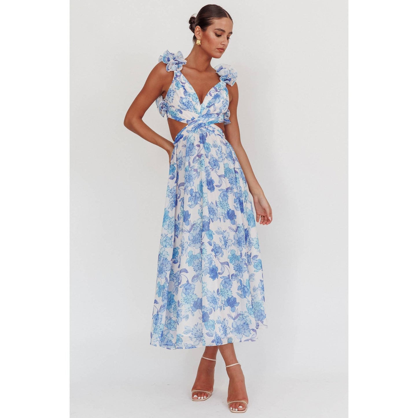Spring Tea Party Maxi Dress