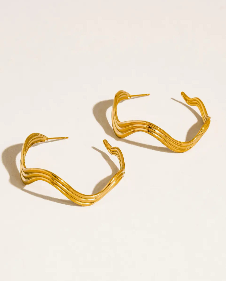 Fontaine Wave Earrings