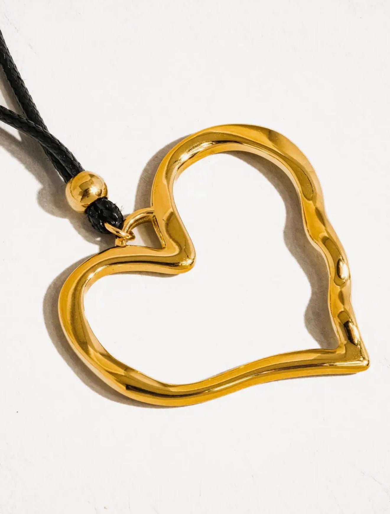Jeffrey Heart Necklace