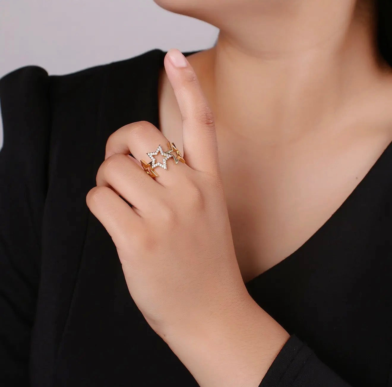 Skyla Star Ring