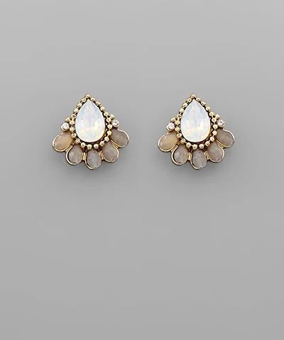 Ginger Beaded Earrings