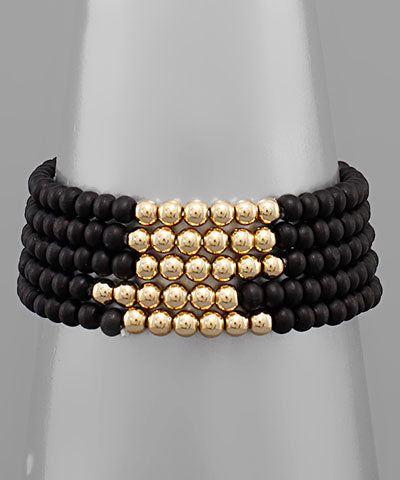 Gold Bead Bracelets