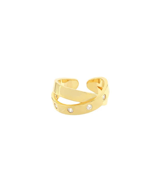 Heidi Crossed Ring