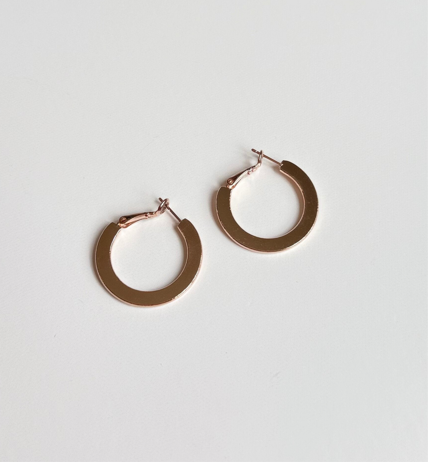 Thin Hoop Earrings