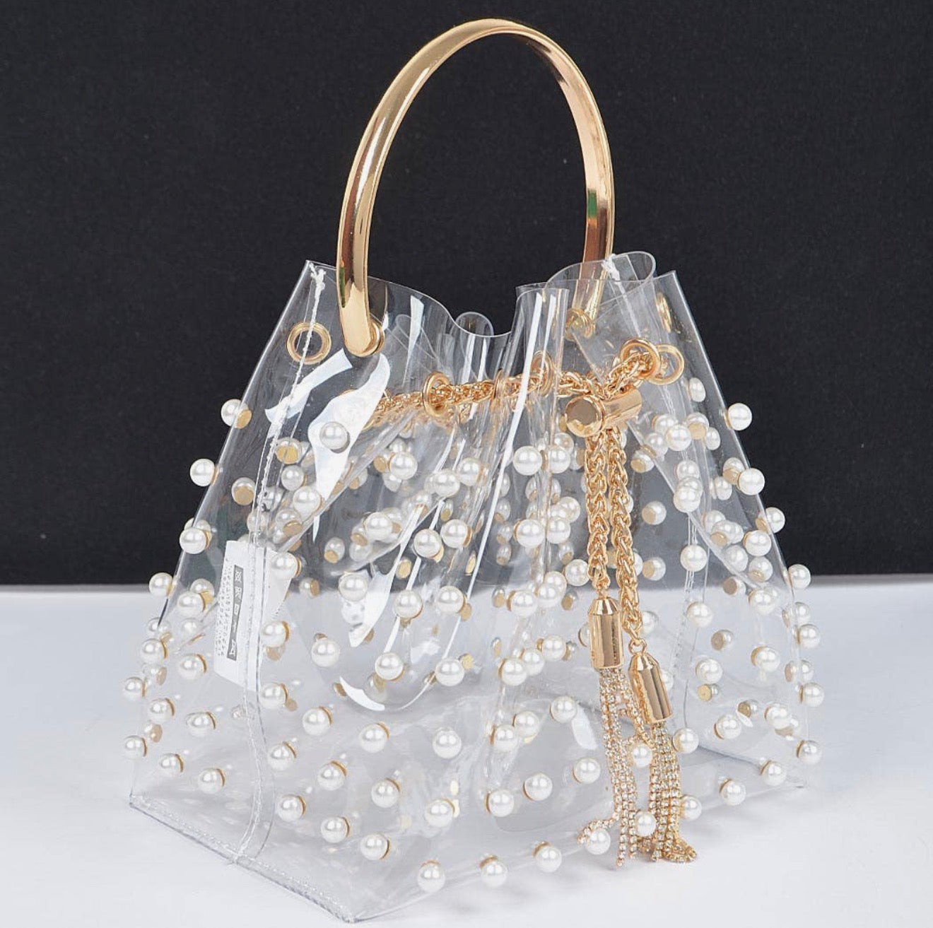 Ember Clear Bucket Bag