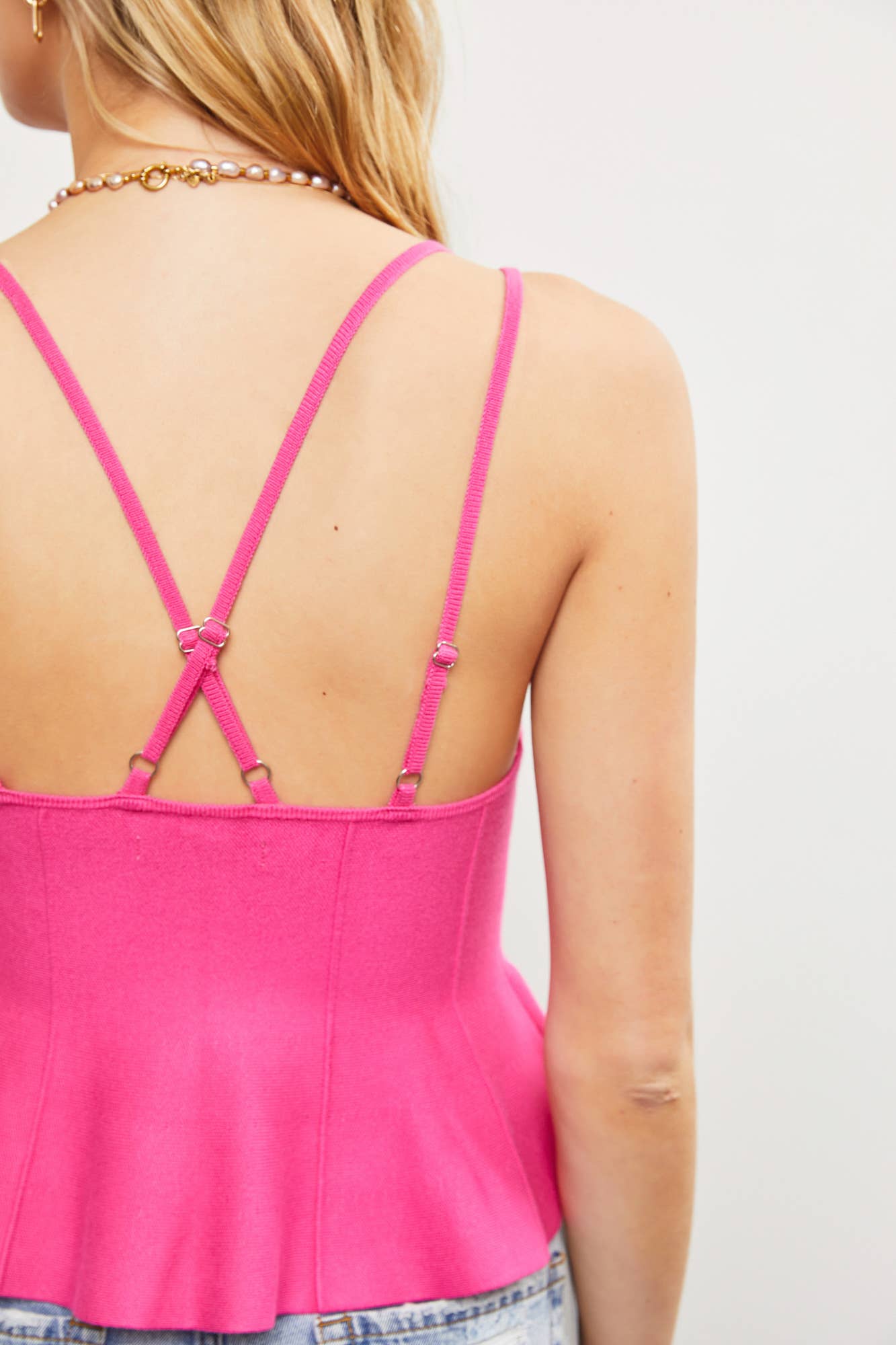 Peplum Petal Top