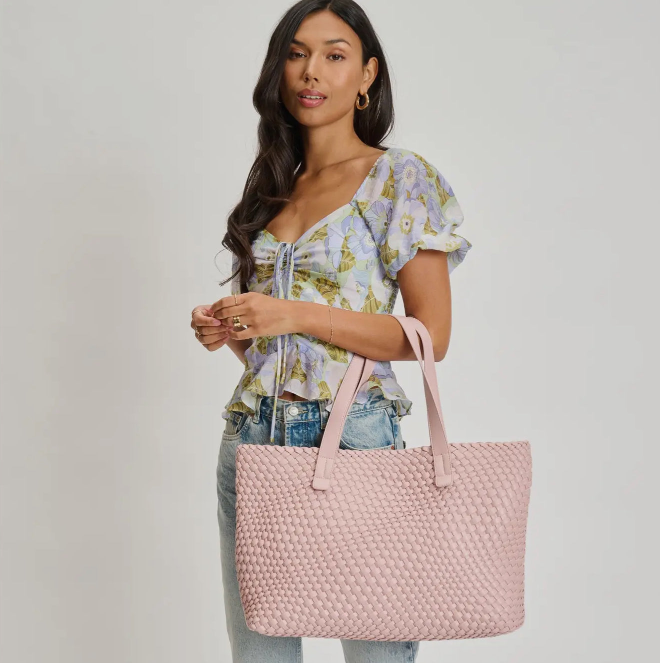 Piquant Woven Tote