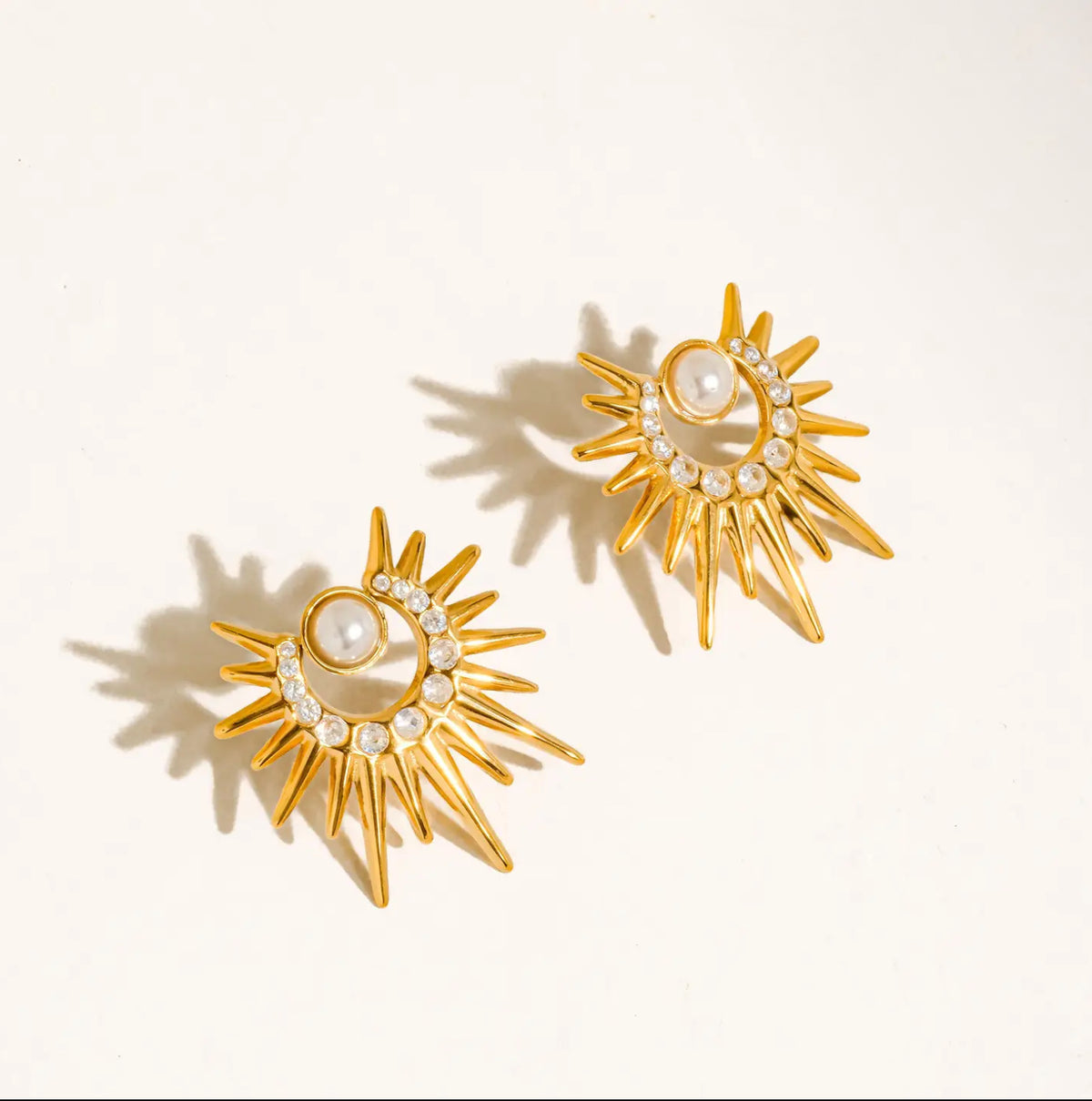 Kindred Sunburst Stud Earrings