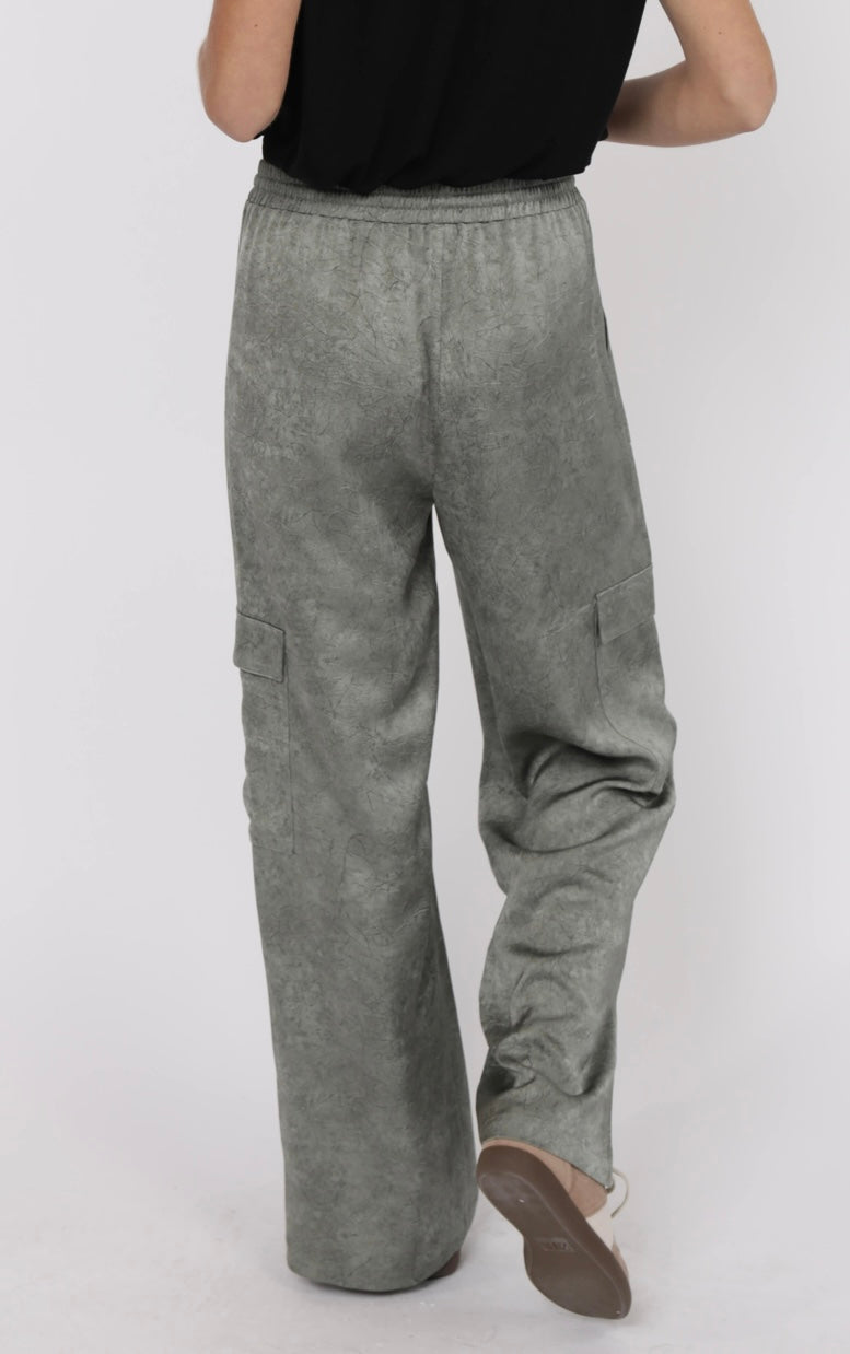Forever Yours Crinkled Cargo Pants