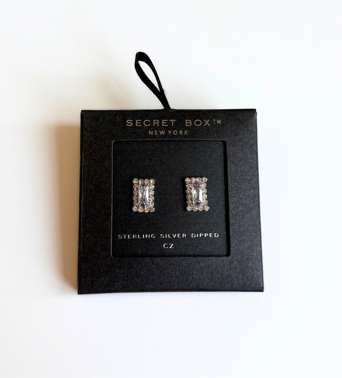Secret Box - Baguette Cut Studs