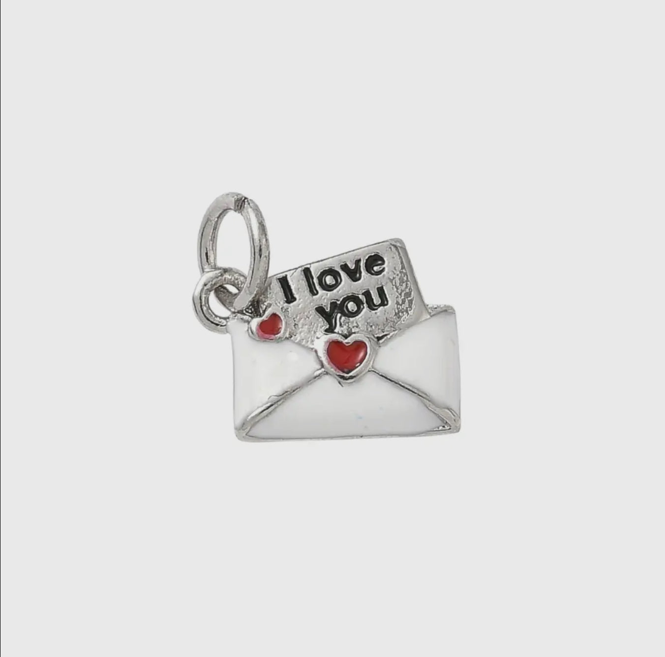 I Love You Letter Charm