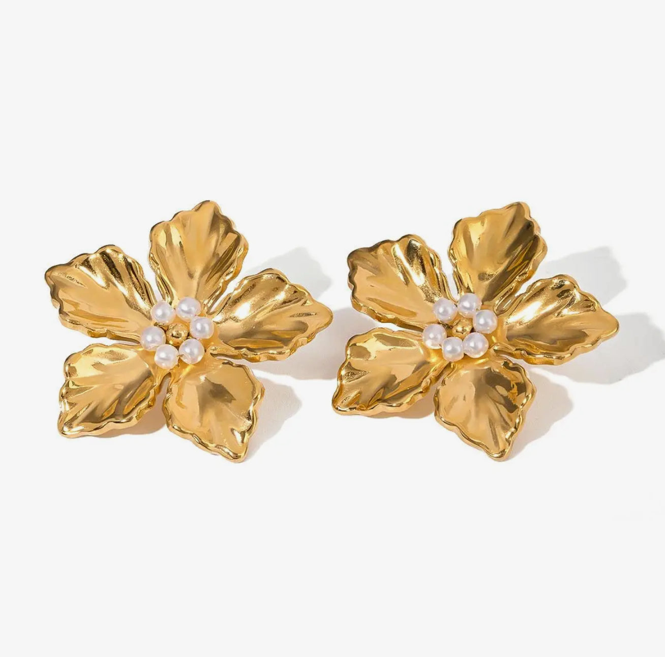 Fiona Flower Earrings