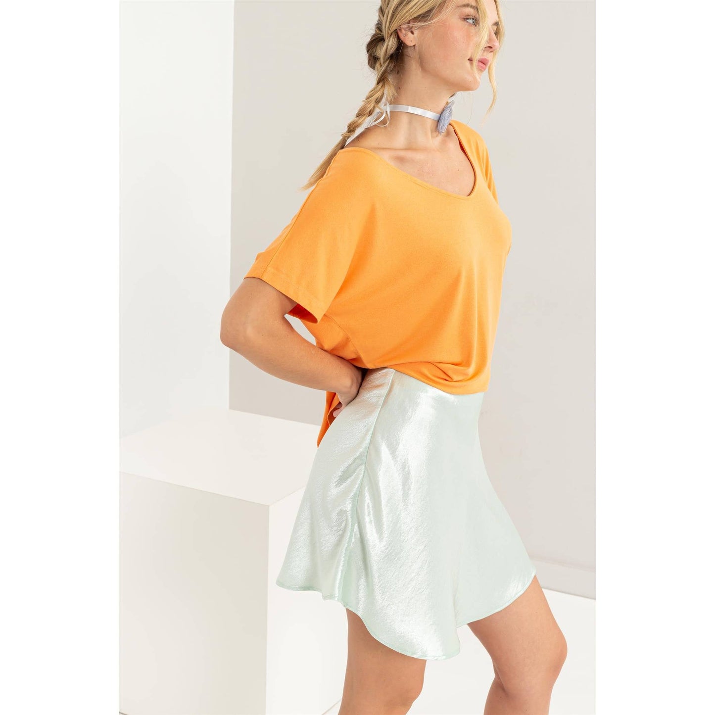 Skater Satin Mini
