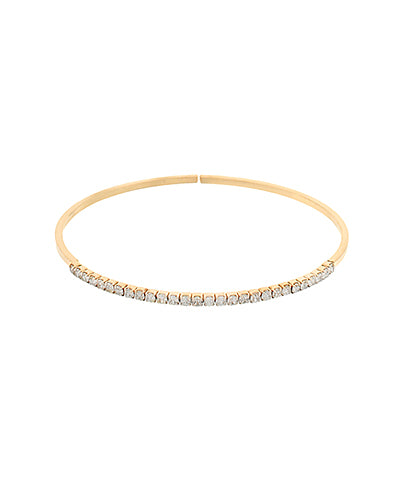 Pavé Crystal Bangle Bracelet