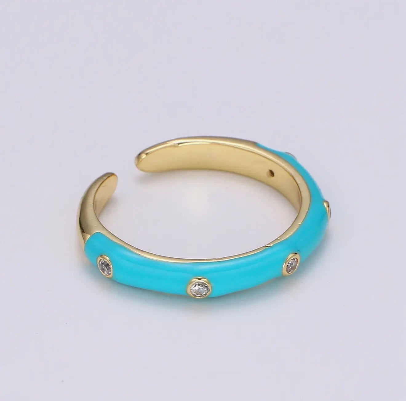 Eliza Band Rainbow Ring