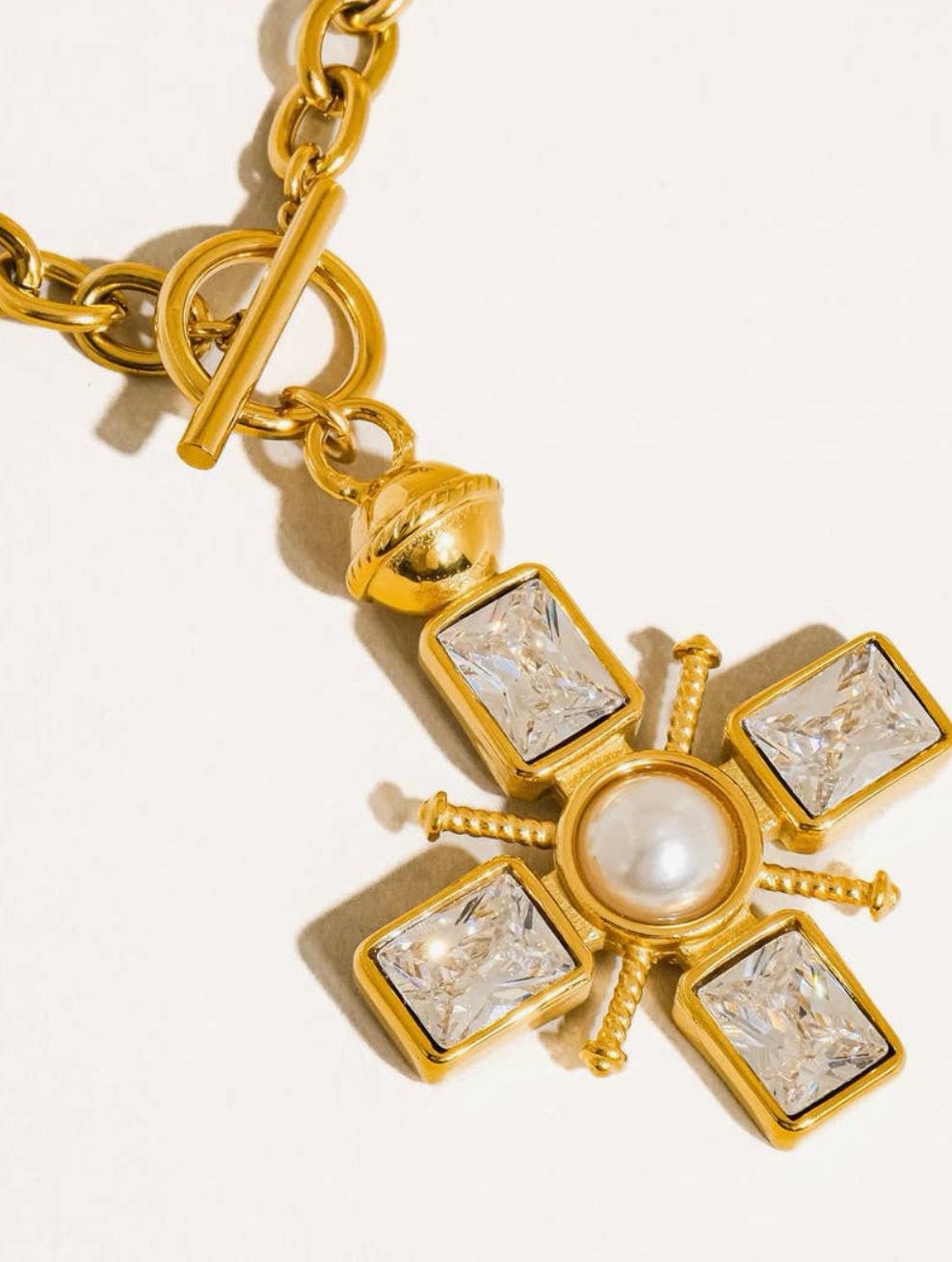 Patrice Cross Necklace
