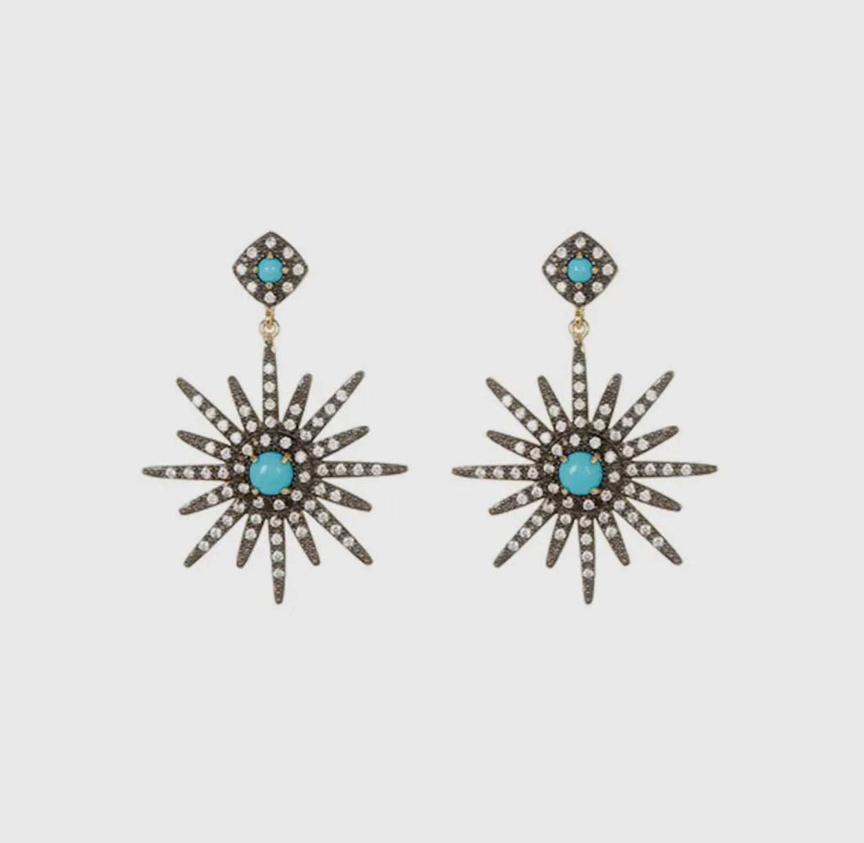 Starburst Drop Earrings