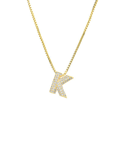 Initial Goldie Necklace