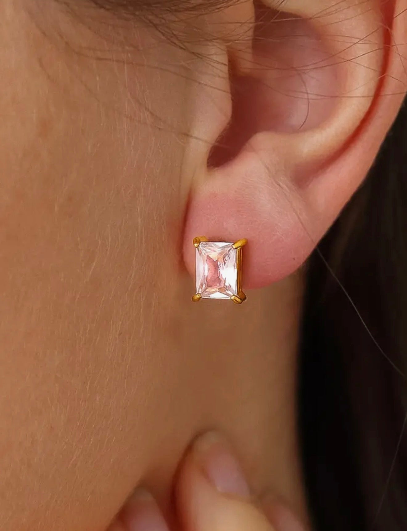 Avenn Square Earrings