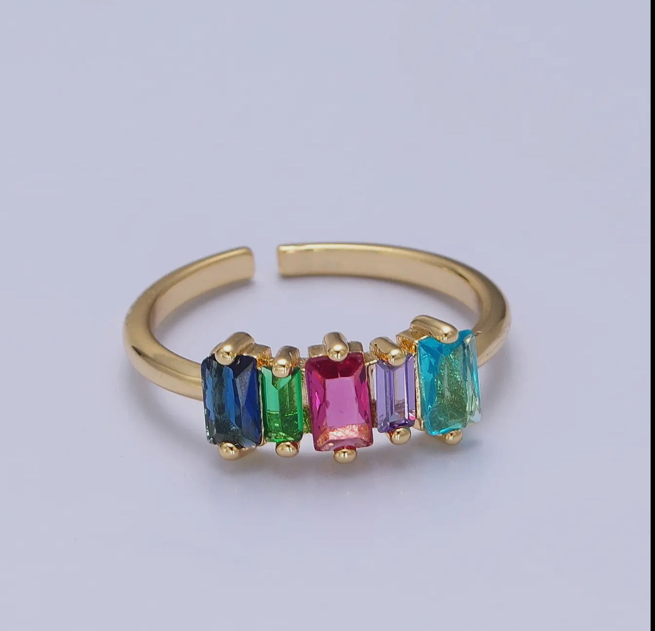 Chunky Multicolor Baguette