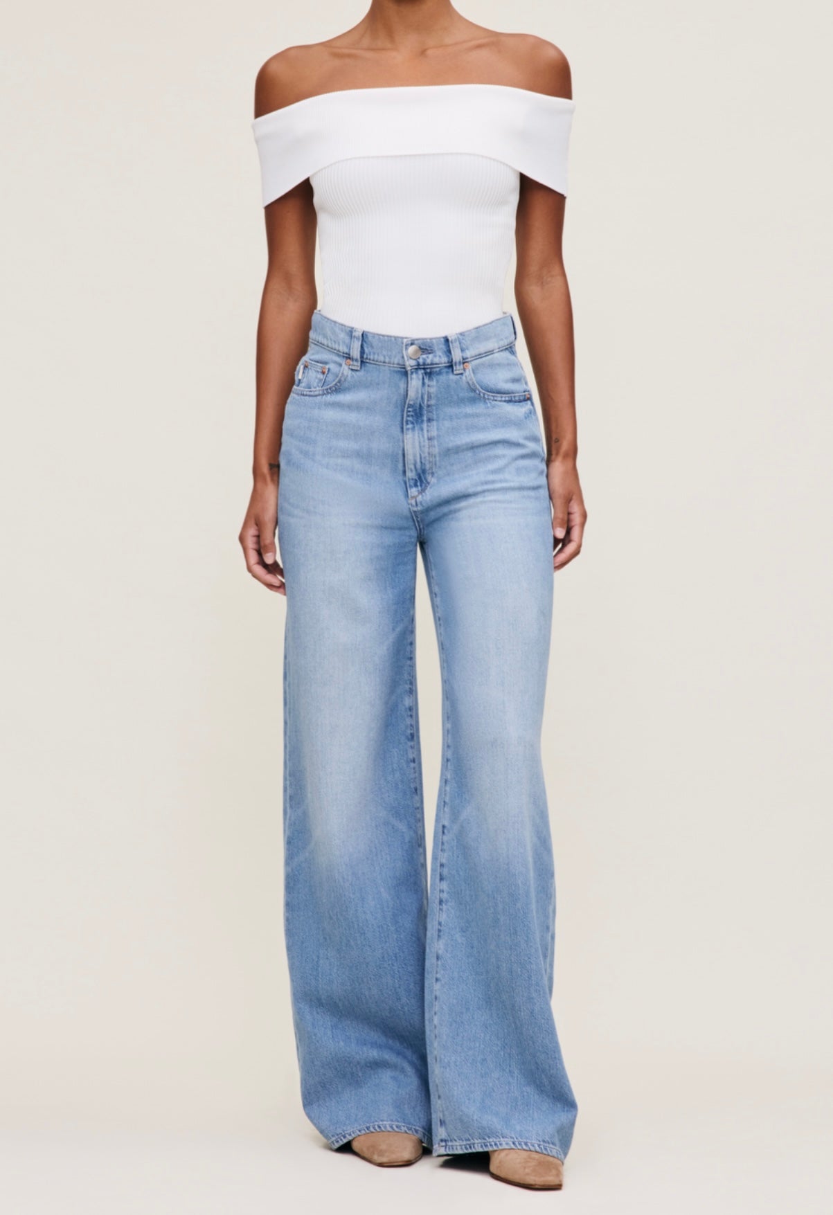 Hepburn Wide Leg High Rise