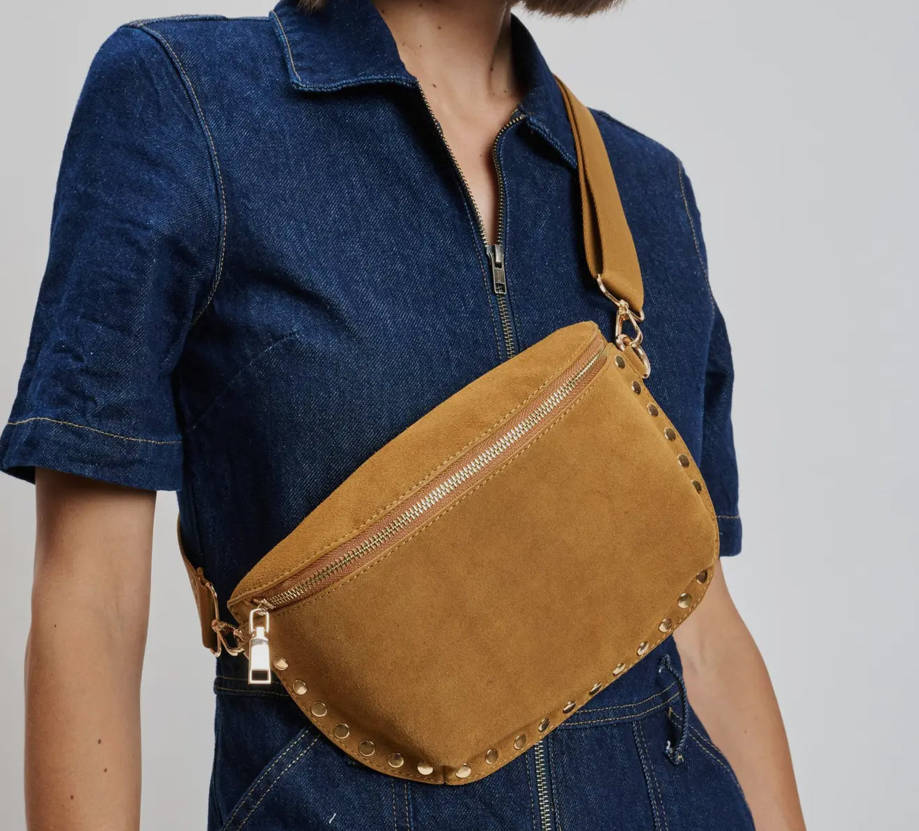 Gizelle Suede Belt Bag