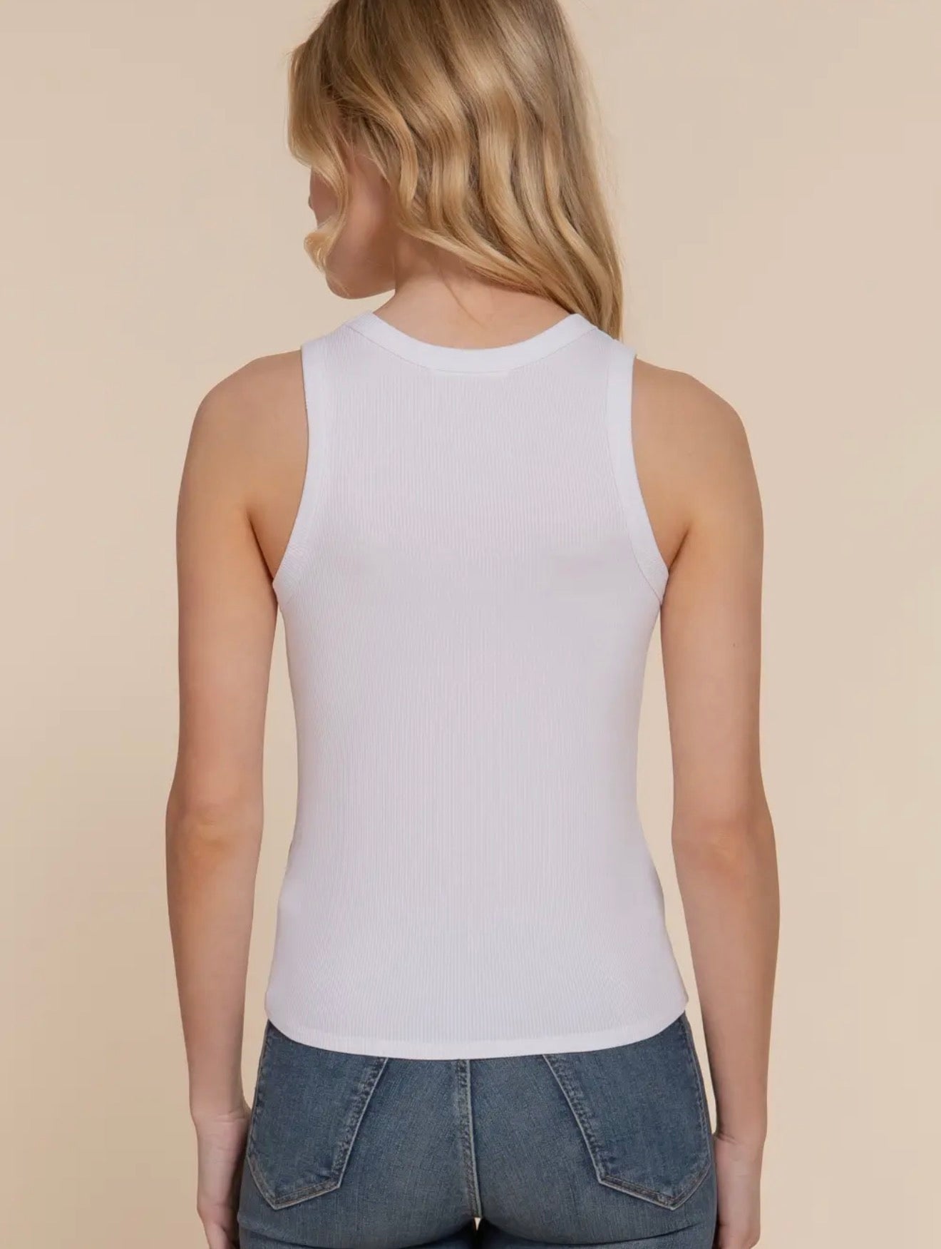 Celeste Crew Neck Tank