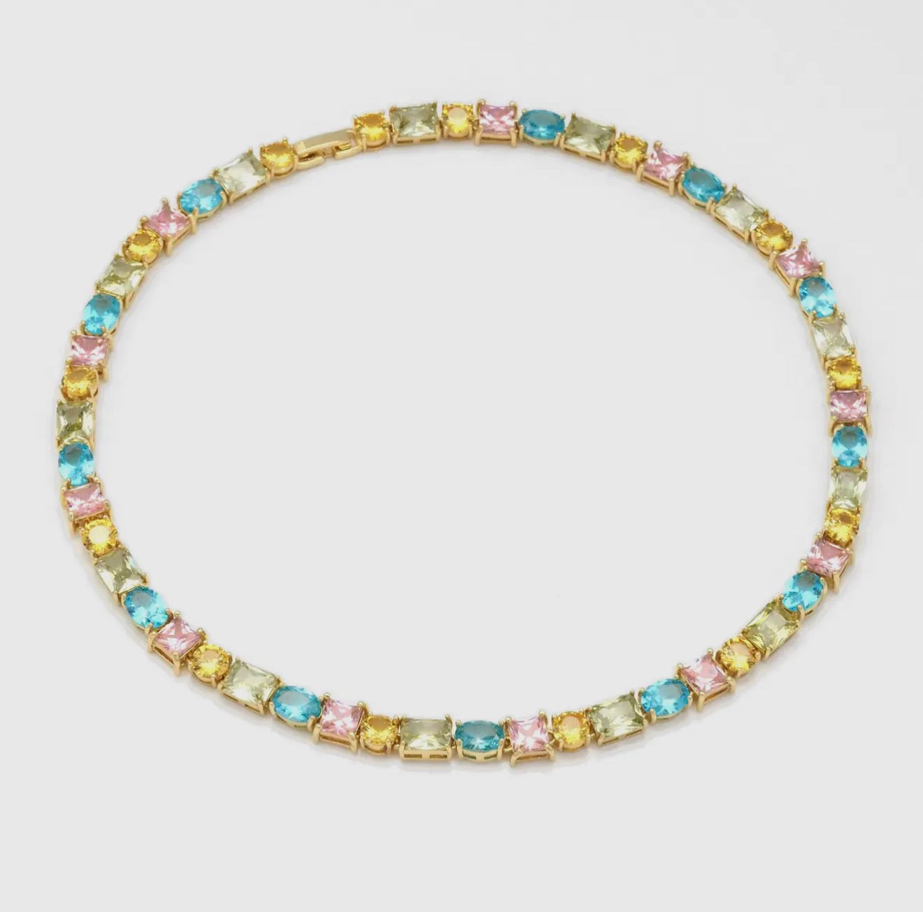 Rosé Confetti Necklace