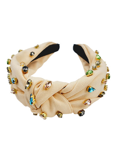 Bejeweled & Knot Headband