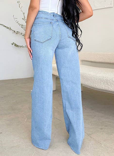 Sarah High Rise Denim