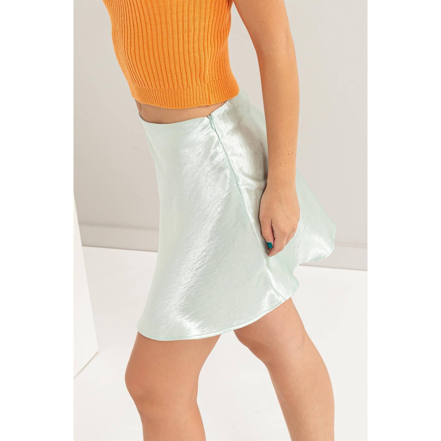 Skater Satin Mini