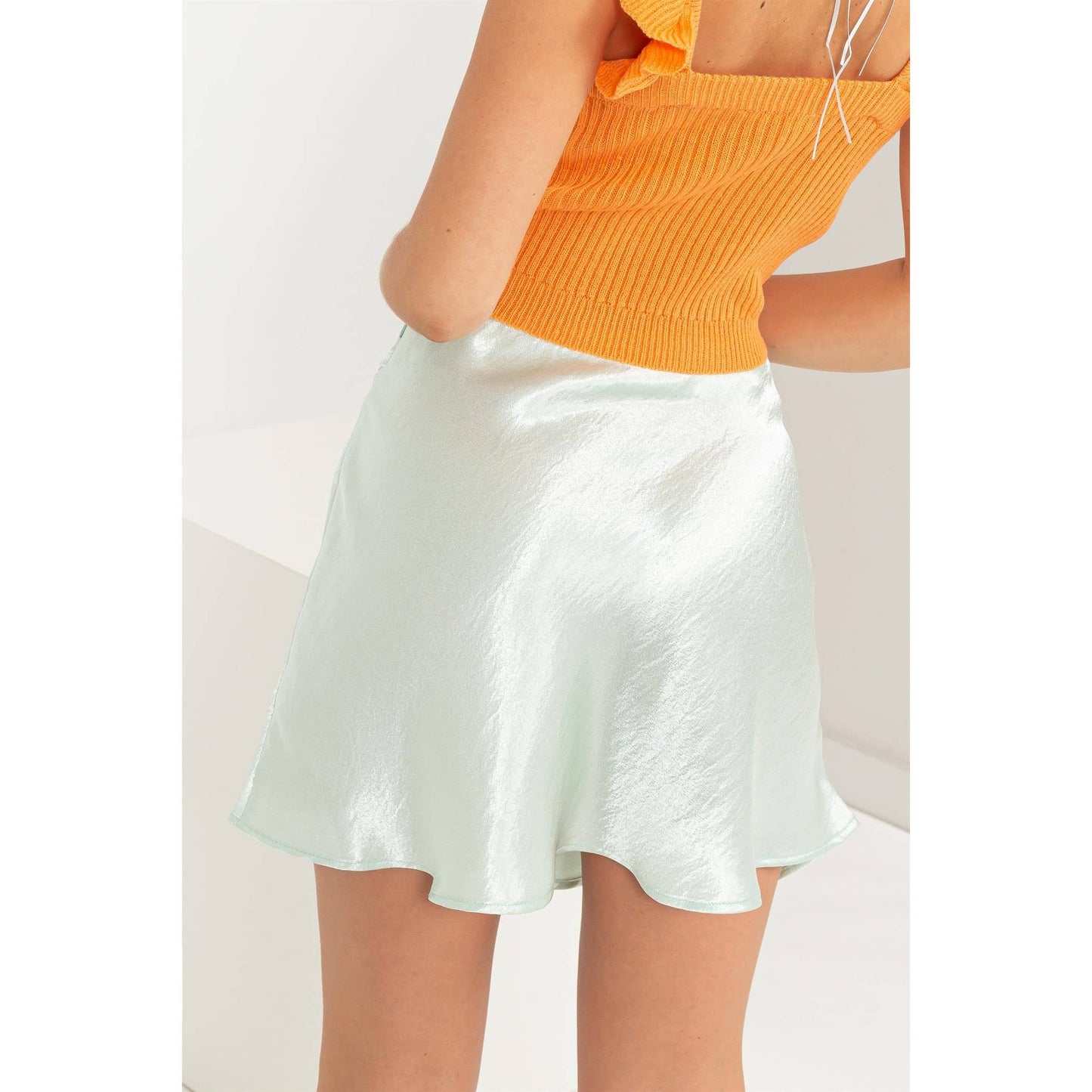 Skater Satin Mini