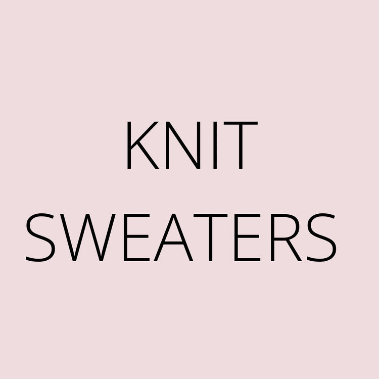 Knit Sweaters