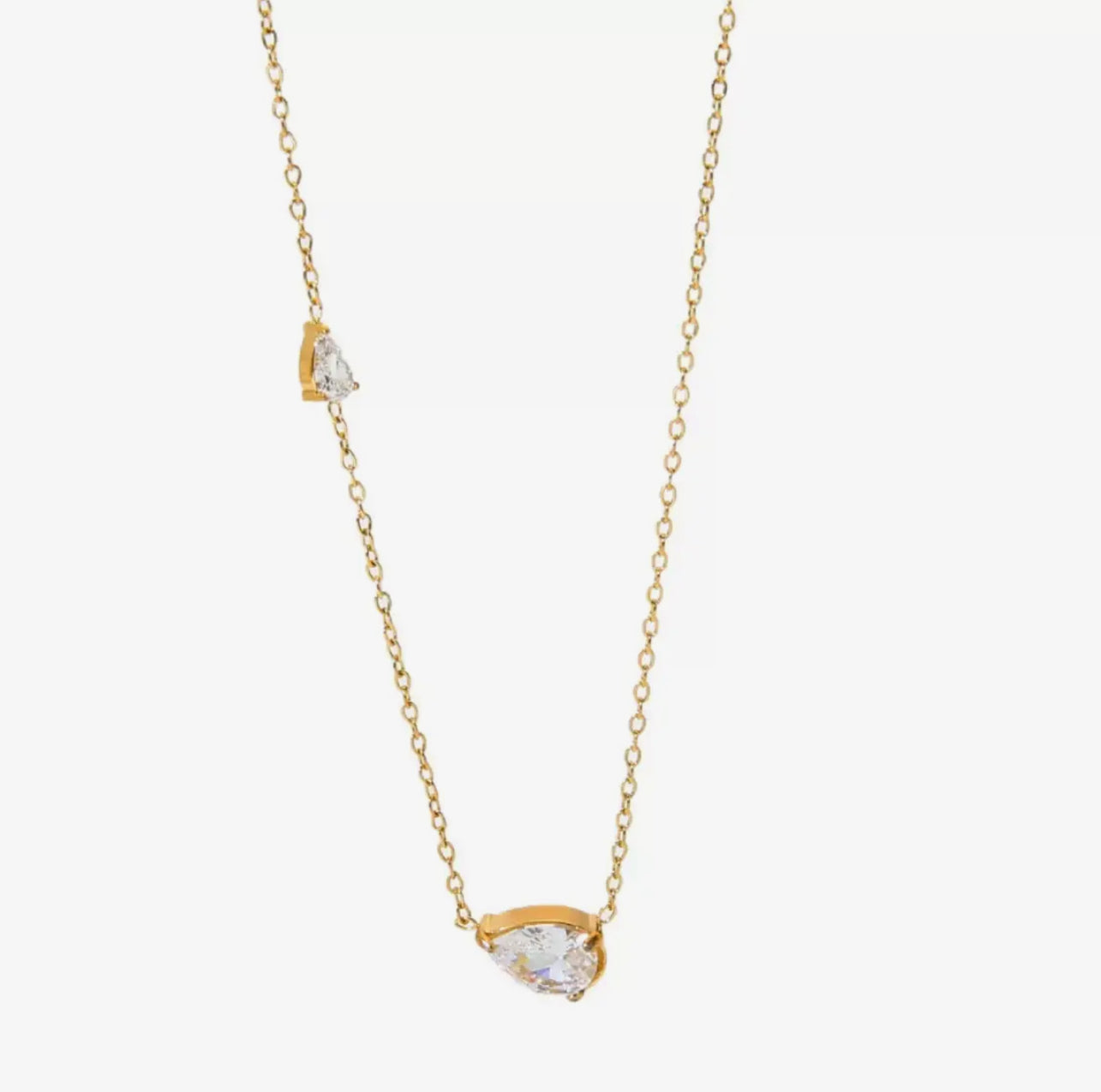 Paisley Pair Necklace