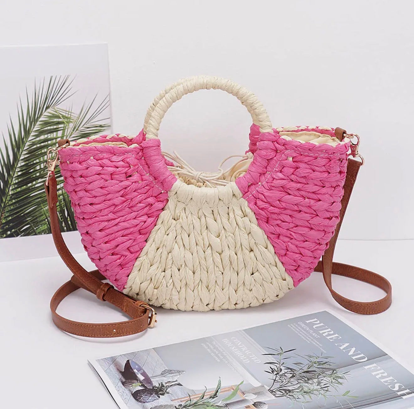 Ellie Straw Bag