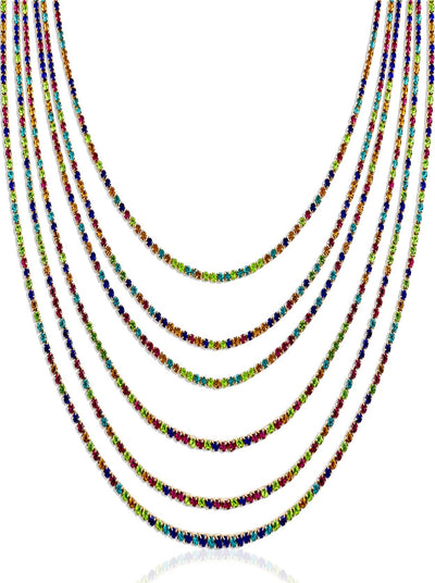 Layers of Love Rainbow Necklace