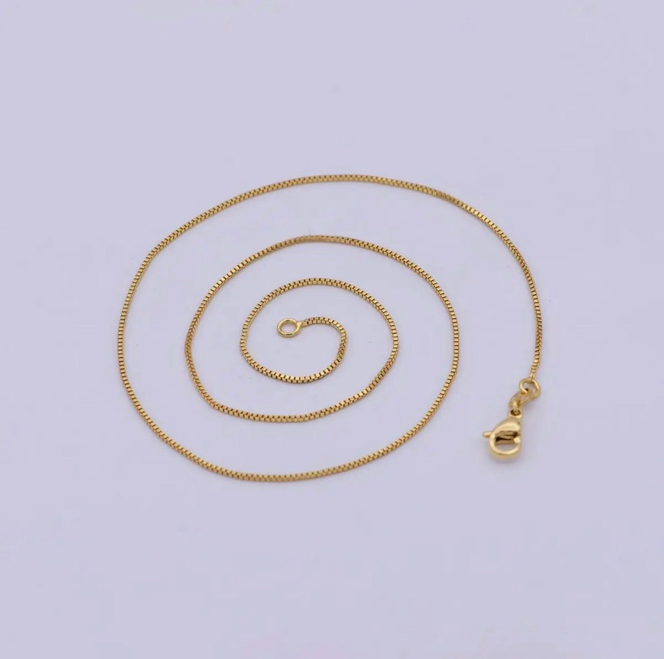 Raya Box Chain Necklace
