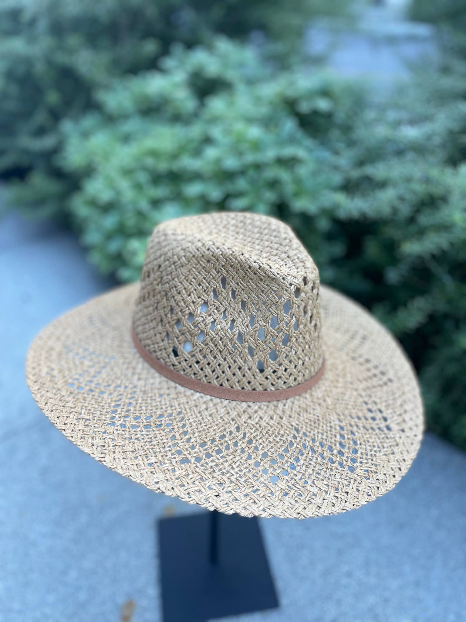 Chevron Straw Hat