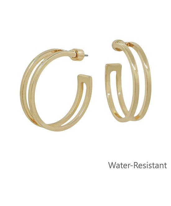 Meg Layered Hoops