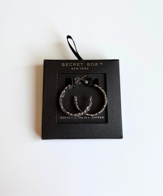 Secret Box - Chain Mini Hoops